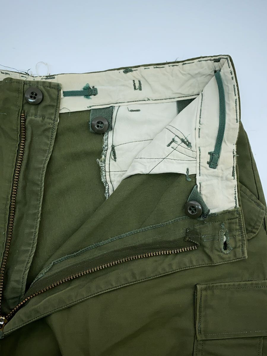 【中古】US.ARMY◆60s/リペア有/M-51/カーゴパンツ/セミオートジップ/--/GRN【メンズウェア】