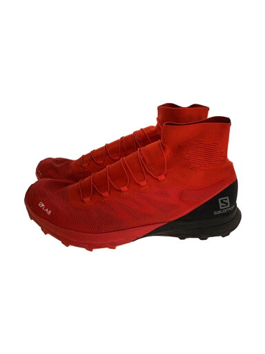 【中古】salomon◆LAB/ULTRA3/ローカットスニーカー/28cm/RED/PVC【シューズ】 【中古】salomon◆LAB/ULTRA3/ローカットスニーカー/28cm/RED/PVC【シューズ】