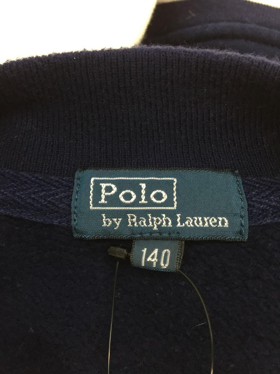 【中古】POLO RALPH LAUREN◆ジャケット/140cm/コットン/NVY/CWRLKNIY1C00128/裏起毛【キッズ】 3