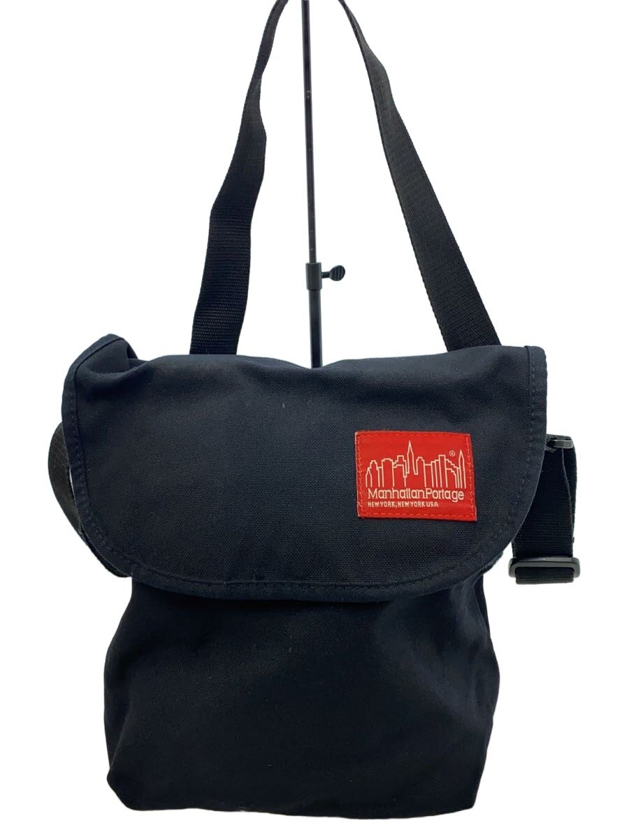 Other - 【中古】Manhattan Portage◆ショルダーバッグ/コットン/BLK/無地【バッグ】