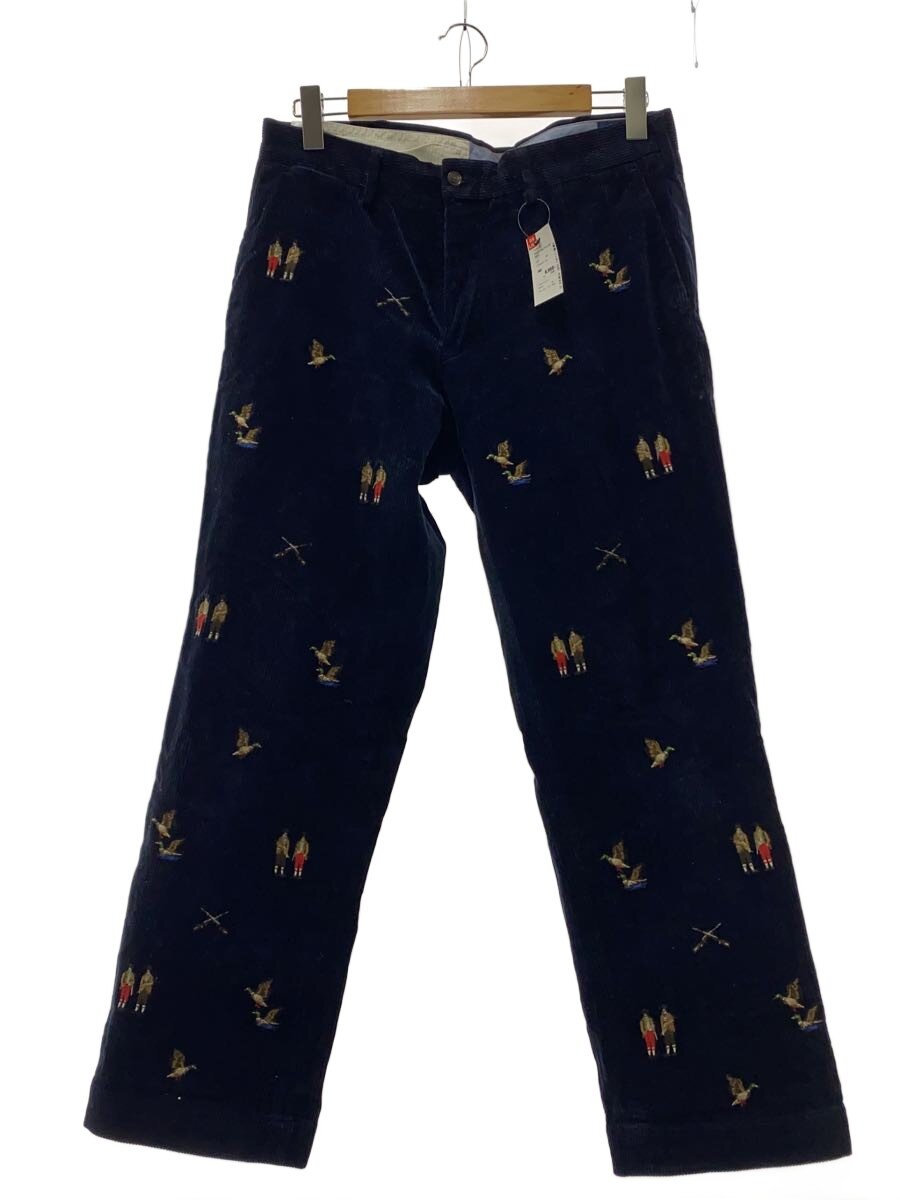 【中古】POLO RALPH LAUREN◆ボトム/34/--/NVY/無地【メンズウェア】