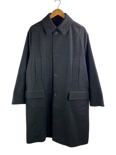 【中古】MARKAWARE◆コート/1/ウール/BLK/無地/A21D-01CO01C【メンズウェア】 【中古】MARKAWARE◆コート/1/ウール/BLK/無地/A21D-01CO01C【メンズウェア】