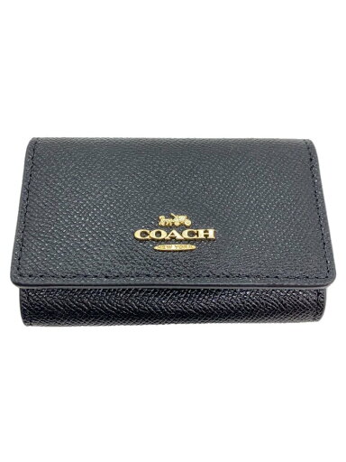 【中古】COACH◆キーケース/PVC/BLK/無地/レディース//【服飾雑貨他】 【中古】COACH◆キーケース/PVC/BLK/無地/レディース//【服飾雑貨他】