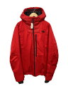 【中古】THE NORTH FACE◆ウェアー/XL/RED/スキー・スノボウェアー【スポーツ】