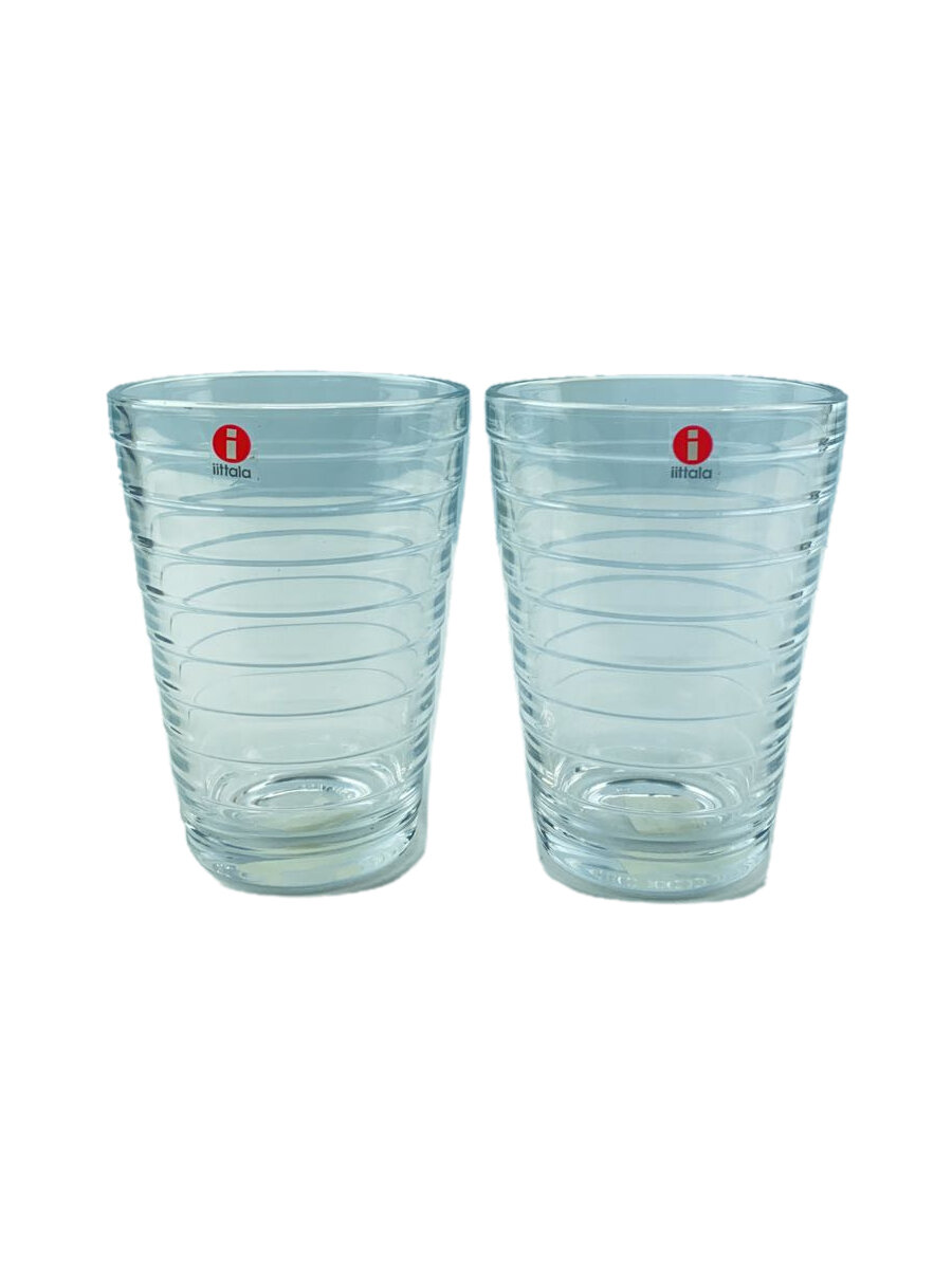 【中古】iittala◆グラス/2点セット/CLR//【キッチン用品】