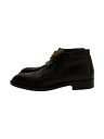 【中古】GIORGIO ARMANI◆チャッカブーツ/39/ブラウン/レザー/1405 908 5//【シューズ】