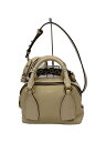 【中古】Chloe◆ダリアスモールバッグ/ハンドバッグ/レザー/BEG/CHC20US361【バッグ】