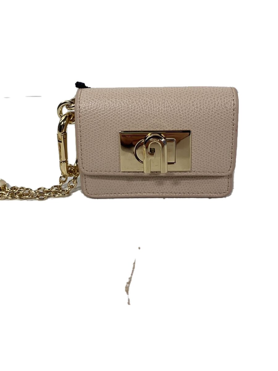 【中古】FURLA◆アイコナ/キーリングカードケース/カードケース/PNK/レディース/RAH1FIC【服飾雑貨他】