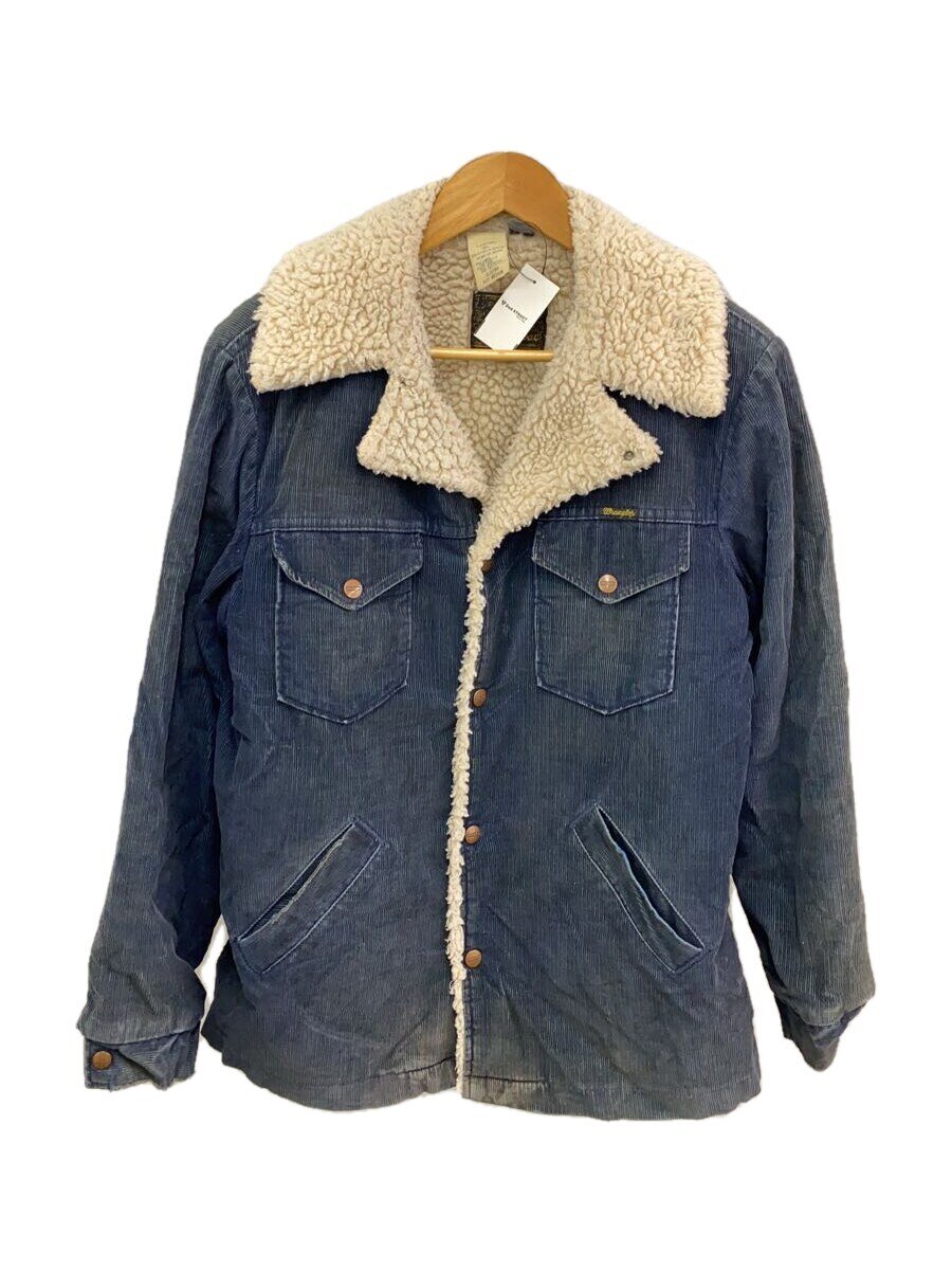 【中古】WRANGLER◆ブルゾン/M/コットン/BLK/無地/JL557NV【メンズウェア】