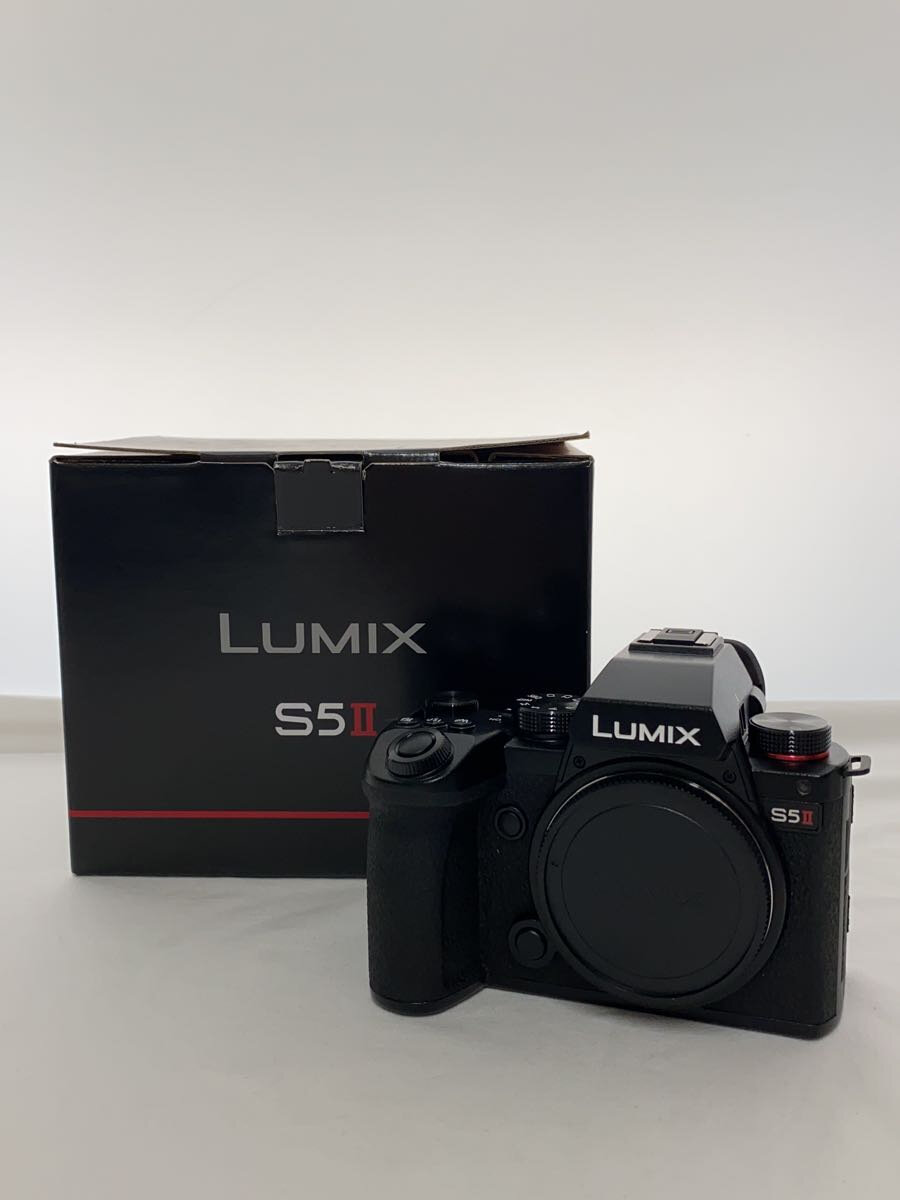 【中古】Panasonic◆デジタル一眼カメラ LUMIX DC-S5M2 ボディ DC-S5M2-K/箱有【カメラ】