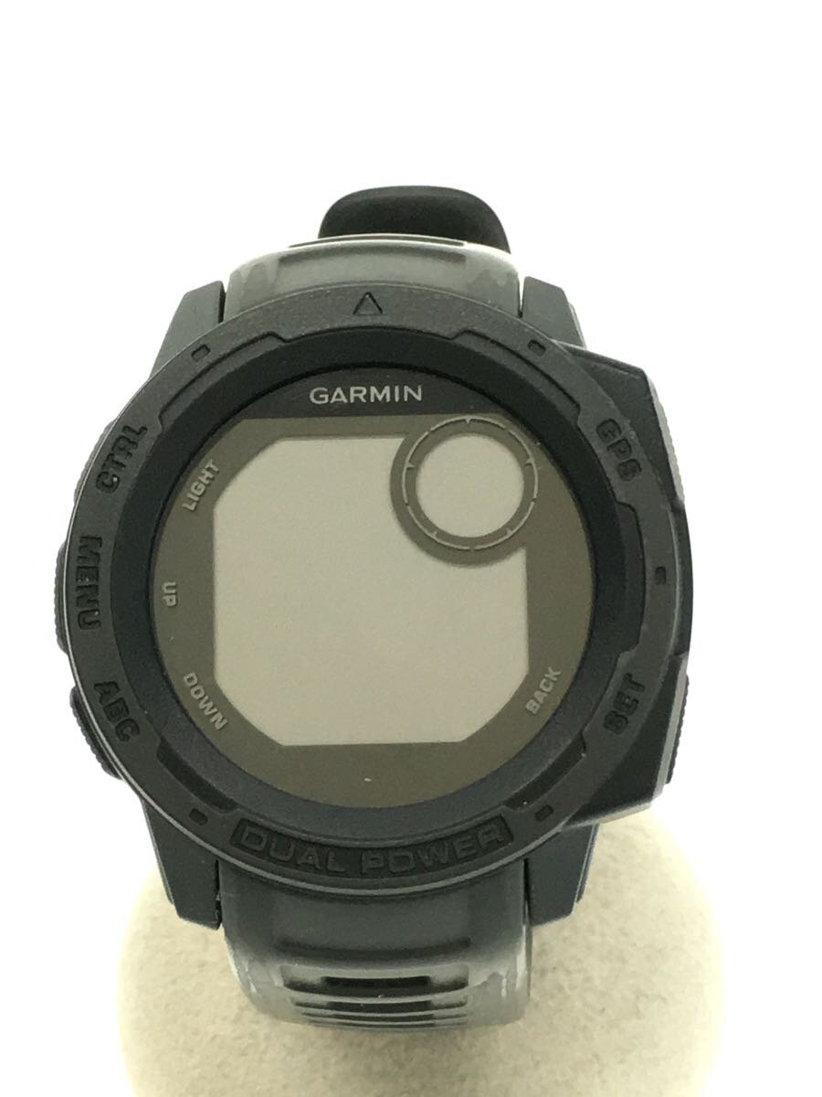 【中古】GARMIN◆腕時計/デジタル/ラバー/BLK/010-02293-31//【服飾雑貨他】