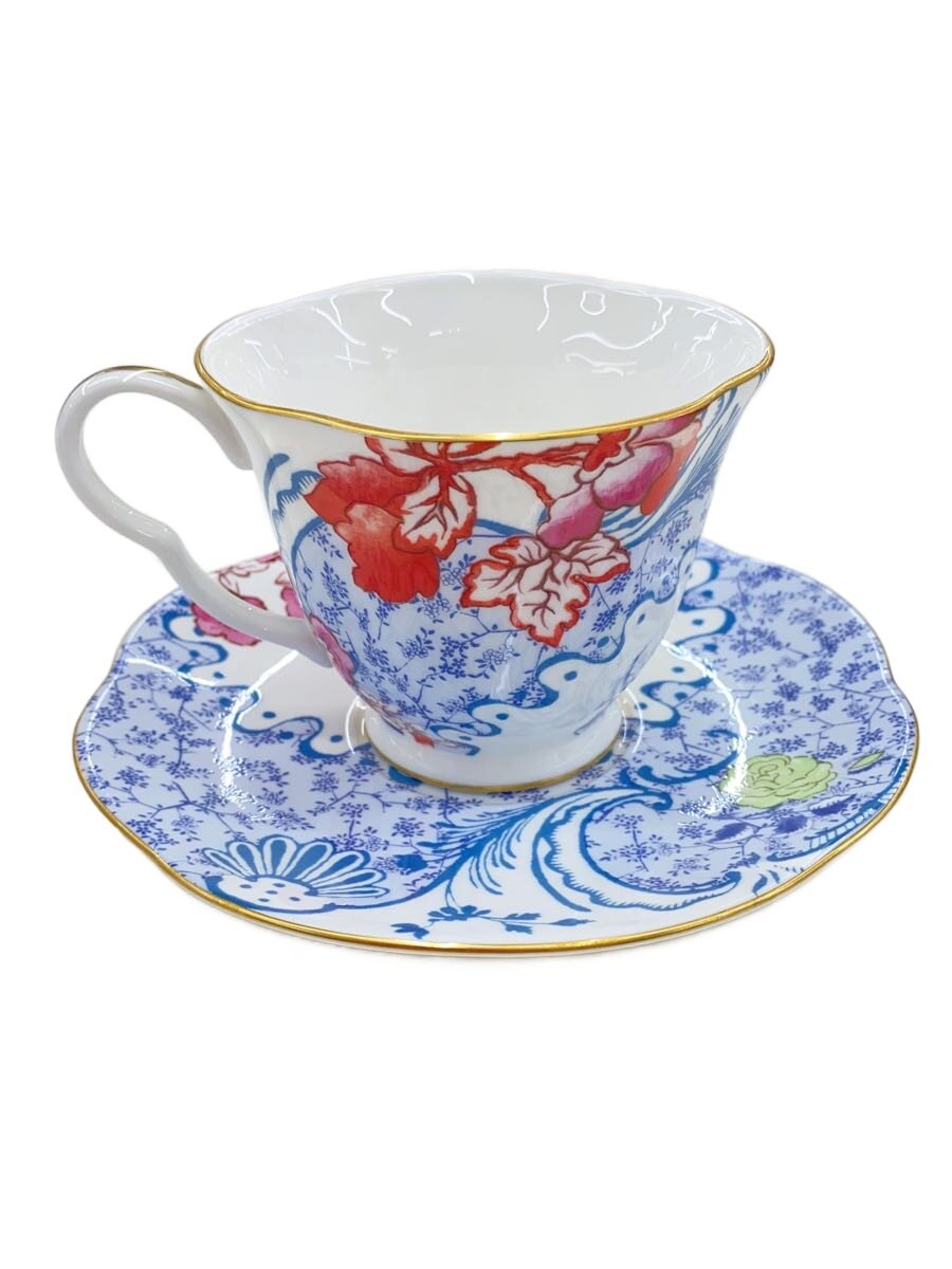 【中古】WEDGWOOD◆カップ&ソーサー バタフライブルーム//【キッチン用品】