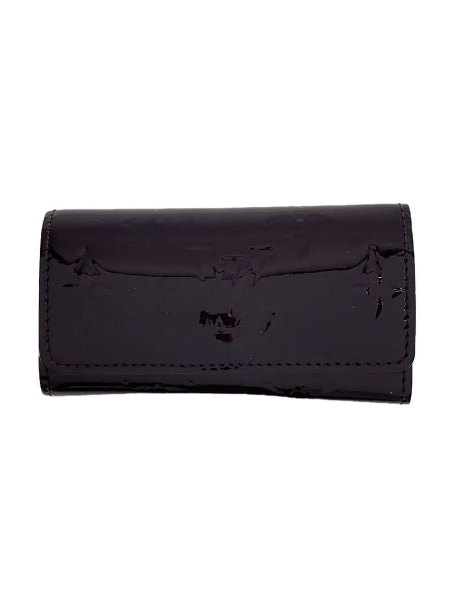 【中古】LOUIS VUITTON◆ミュルティクレ4_モノグラム・ヴェルニ_BRD/エナメル/BRD/総柄/レディース【服飾雑貨他】