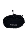 【中古】Supreme◆20AW/WAIST BAG/BLK/無地【バッグ】