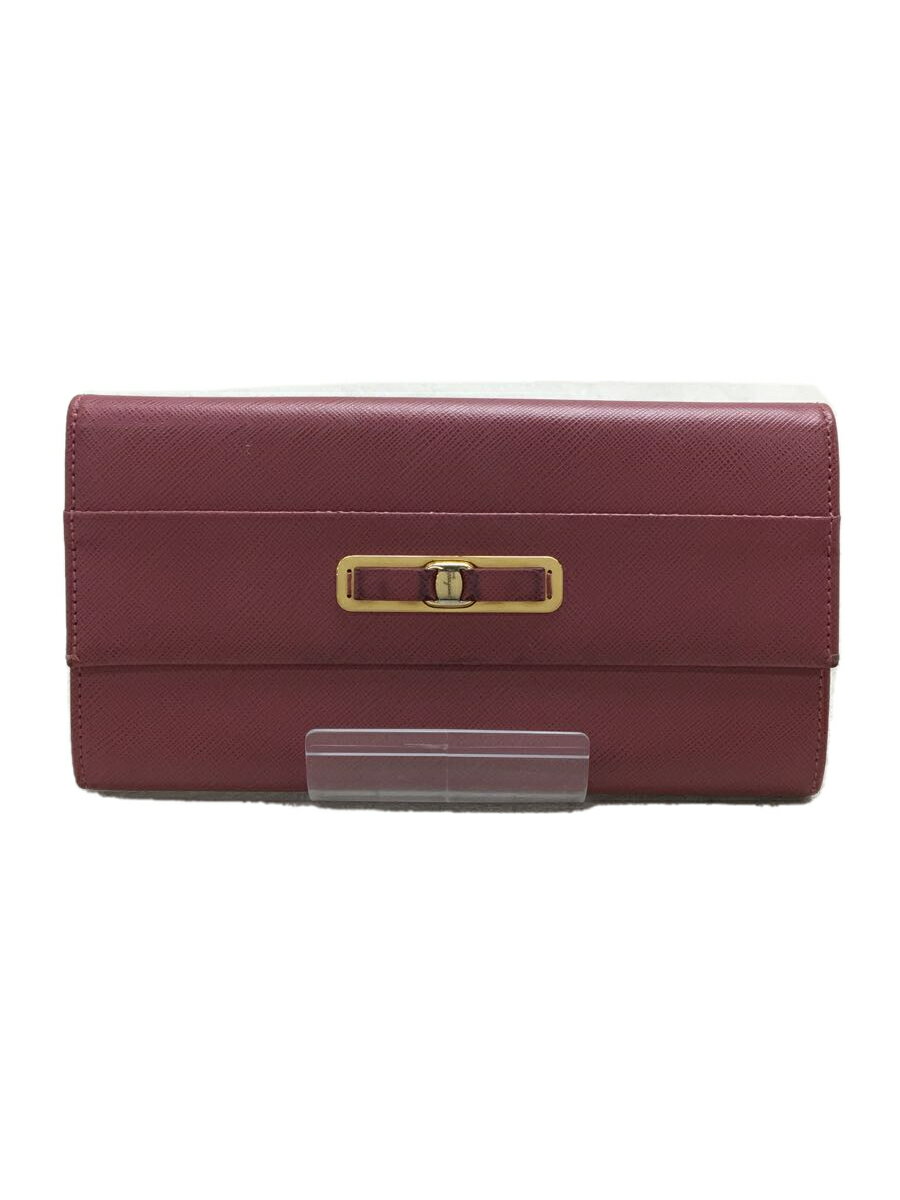 【中古】Salvatore Ferragamo◆長財布/--/P