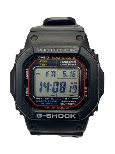【中古】CASIO◆ソーラー腕時計・G-SHOCK/デジタル/BLK【服飾雑貨他】 【中古】CASIO◆ソーラー腕時計・G-SHOCK/デジタル/BLK【服飾雑貨他】