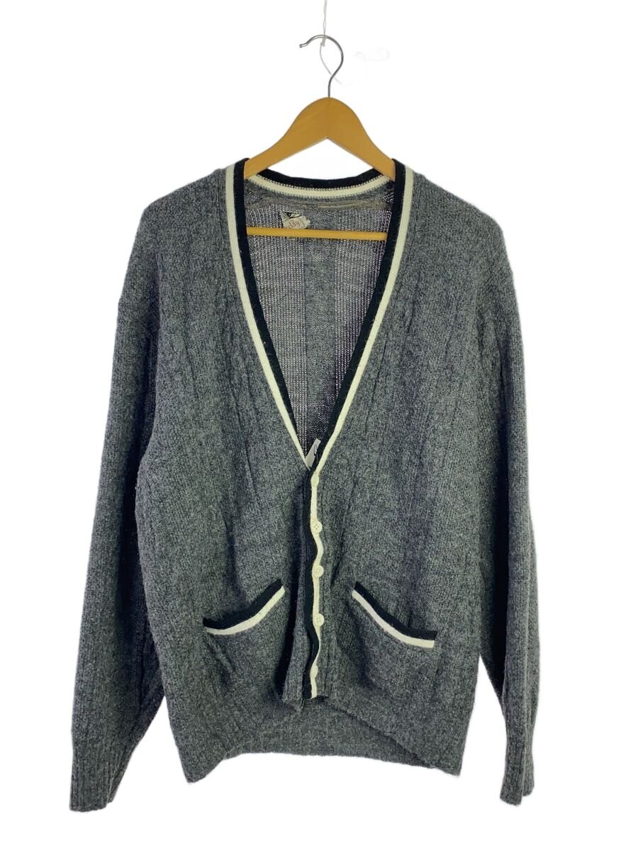【中古】Barclay/カーディガン(薄手)/--/アクリル/GRY【メンズウェア】