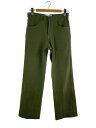【中古】DAIRIKU◆ボトム/29/コットン/GRN/無地//【メンズウェア】(4)
