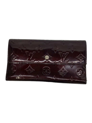 【中古】LOUIS VUITTON◆ポルト・フォイユ・インターナショナルNM_モノグラム・ヴェルニ_BRD/エナメル/BRD/レディース【服飾雑貨他】 【中古】LOUIS VUITTON◆ポルト・フォイユ・インターナショナルNM_モノグラム・ヴェルニ_BRD/エナメル/BRD/レディース【服飾雑貨他】