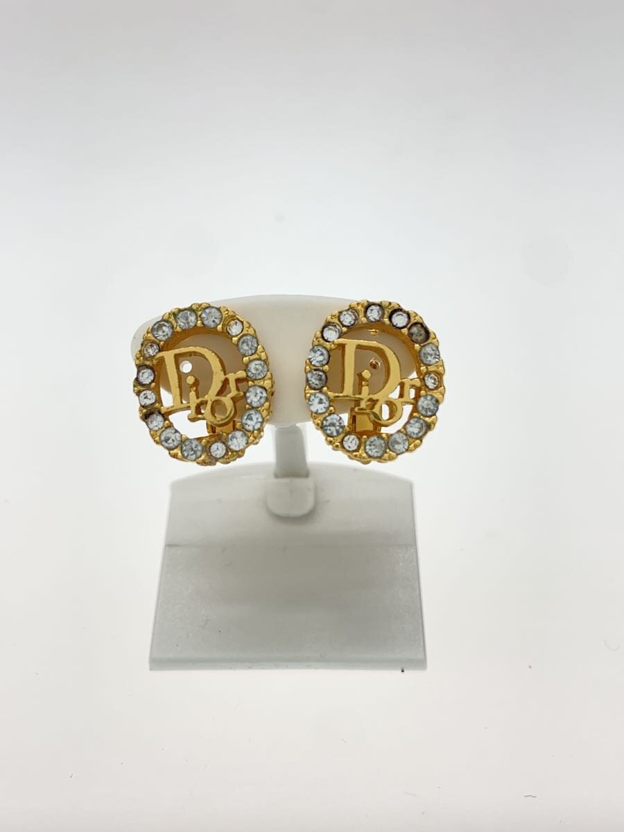 【中古】Christian Dior◆イヤリング/--/GLD/レディース【服飾雑貨他】