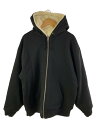 【中古】Supreme◆ジップパーカー/XL/コットン/BLK/無地//【メンズウェア】