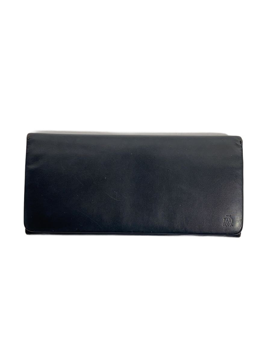 【中古】dunhill◆長財布/レザー/BLK/�