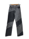 【中古】LAGUA GEM◆AST STRAIGHT DENIM/25/コットン/BLK/510FSM11-0490//【レディースウェア】