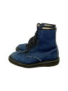 【中古】Dr.Martens◆レースアップブーツ/UK7/IDG/デニム/DM4380【シューズ】(4)