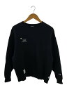 【中古】Champion◆スウェット/S/コットン/BLK/無地/c8-x016【メンズウェア】