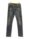 【中古】ARMANI EXCHANGE◆スキニーデニ