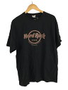 【中古】Hard Rock Cafe/Tシャツ/L/コットン/BLK【メンズウェア】