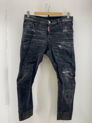 【中古】DSQUARED2◆tidy biker jean/スキニーパンツ/46/デニム/BLK/s71lb1085 s30357【メンズウェア】 【中古】DSQUARED2◆tidy biker jean/スキニーパンツ/46/デニム/BLK/s71lb1085 s30357【メンズウェア】