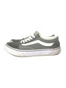 【中古】VANS◆OLD SKOOL DX/オールドスクール/ローカットスニーカー/グレー/V36CL【シューズ】