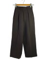 【中古】Jean Paul GAULTIER CLASSIQUE◆ワイドパンツ/40/ウール/BRW【レディースウェア】