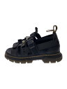 【中古】Dr.Martens◆Pearson/サンダル/UK8/BLK/26473001【シューズ】