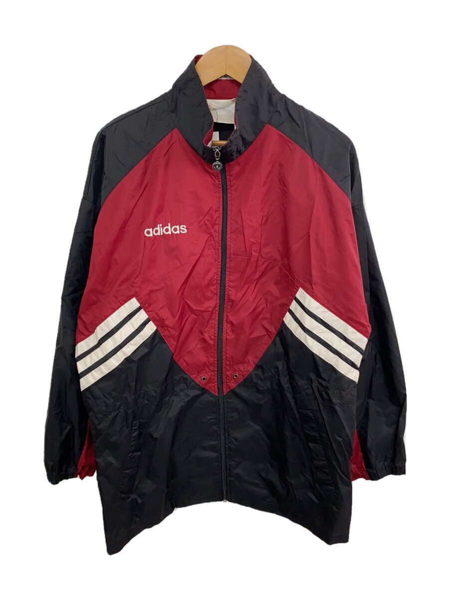 楽天市場】adidas ナイロンジャケット（カラーレッド）（メンズ