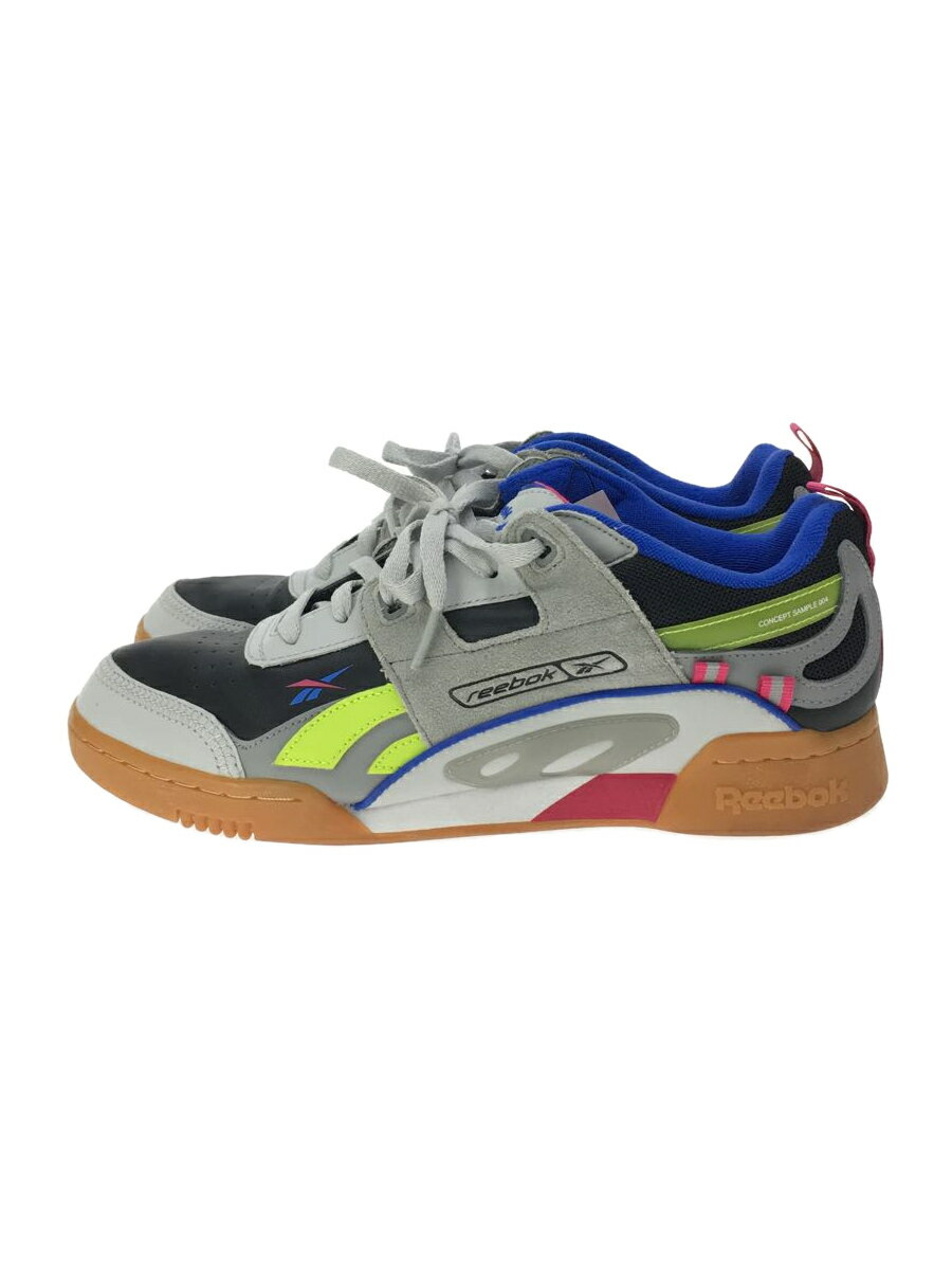 【中古】Reebok◆ローカットスニーカー/27.5cm/GRY【シューズ】