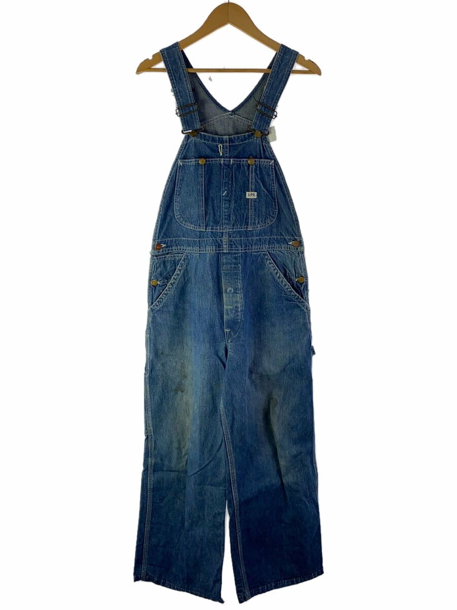 【中古】Lee◆60s/JELT DENIM/オーバーオール/USA製/デニム/IDG//【メンズウェア】