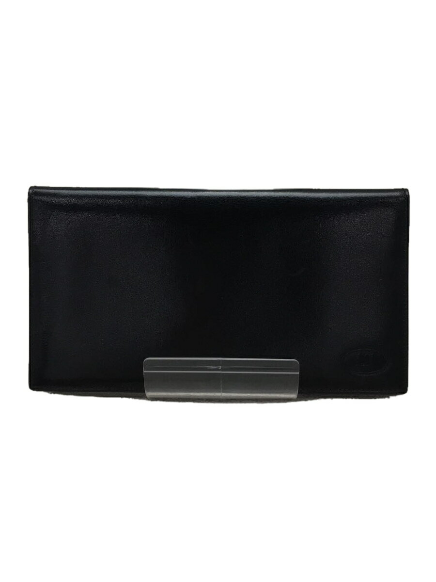 【中古】dunhill◆長財布/レザー/BLK/