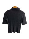【中古】PLEATS PLEASE ISSEY MIYAKE◆長袖カットソー/--/ポリエステル/GRY//【レディースウェア】