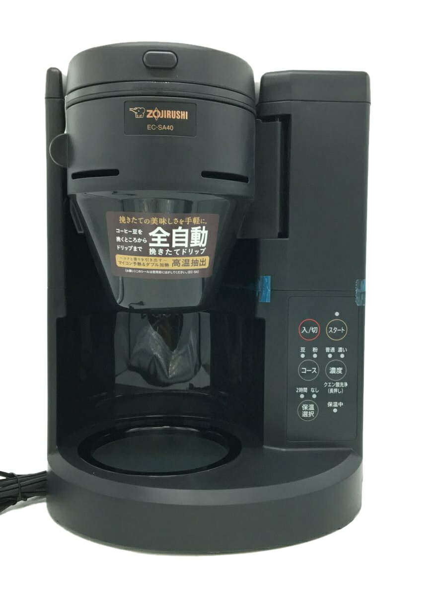 【中古】ZOJIRUSHI◆コーヒーメーカー EC-SA40-BA【家電・ビジュアル・オーディオ】