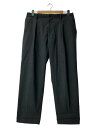 【中古】NEUTRALWORKS.◆ボトム/34/ウール/GRY/無地【メンズウェア】