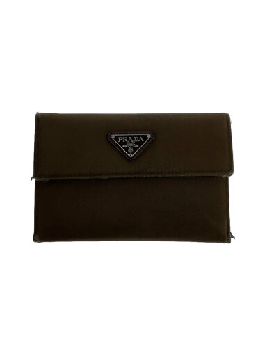 【中古】PRADA◆3つ折り財布/--/CML/無地/メンズ【服飾雑貨他】 【中古】PRADA◆3つ折り財布/--/CML/無地/メンズ【服飾雑貨他】