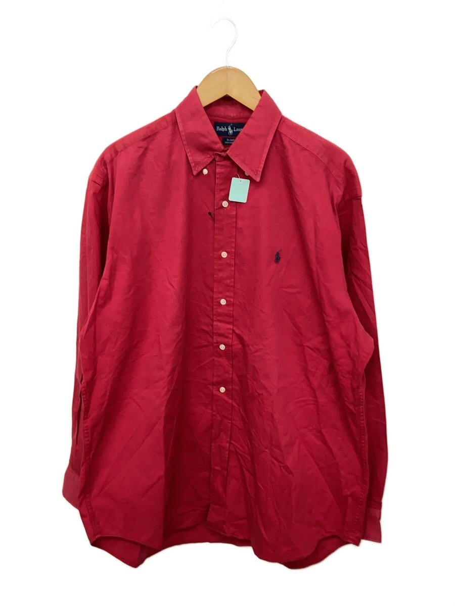 【ブランド】RALPH LAUREN 【ブランドカナ】ラルフローレン 【型番】 【程度】B 【サイズ】L 【メインカラー】レッド 【素材・生地】コットン 【キーワード】　　 2025/12/13 セカンドストリート福岡天神2号店【4765】【中古】RALPH LAUREN◆blair/長袖シャツ/L ブランド RALPH LAUREN 型番 カラー レッド 柄 無地 素材・生地 コットン>色・素材について サイズ L>サイズ表示について 実寸（cm） 【シャツ】 肩幅：55.5 / 身幅：70 / 着丈：87 / 袖丈：63.5 / ゆき：/ 【その他】 その他サイズ：/ 商品は　セカンドストリート福岡天神2号店の店頭にて販売しております。商品に関するお問合わせは、お電話(TEL:092-753-5211)にて、問合わせ番号：2332874231302をお伝えください。 配送方法やお支払い方法に関するお問い合わせは、サポートセンターまでご連絡をお願いします。 ※お電話の対応は営業時間内のみとなります。お問い合わせフォームでお問い合わせの際はご注文番号をご記入下さい この商品に関する出品店舗からのコメント 1ボタン無し目立つ傷や汚れ無く、まだまだご使用いただける商品になっております。※商品の状態につきまして、目立つものは記載をしておりますがヴィンテージ品のため経年による傷、汚れがある場合がございます。