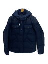 【中古】MONCLER◆REPUBLIQUE GIUBBOTTO/ダウンジャケット/1/ウール/NVY/132-091-41911-80【メンズウェア】の商品画像