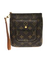 【中古】LOUIS VUITTON◆パルティシオン_モノグラム_BRW/PVC/BRW【バッグ】