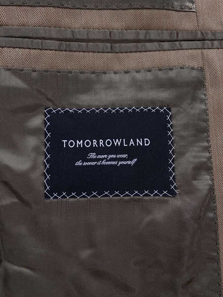 【中古】TOMORROWLAND◆×Savile Clifford/セットアップ/--/ウール/BRW/BWB-2160【メンズウェア】