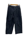 【中古】MHL.◆ボトム/2/コットン/NVY/595-2143507/FINE COMPACT COTTON POPLIN【レディースウェア】