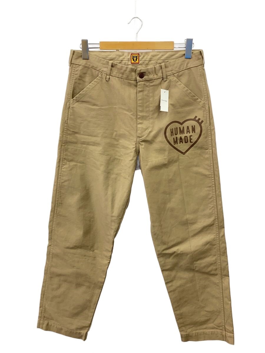 HUMAN MADE◆22AW/Heart Logo Chino Pants/チノパンツ/M/コットン/BEG//
