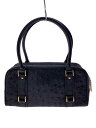 【中古】Falchi NEW YORK◆ハンドバッグ/レザー/BLK/無地【バッグ】(4)